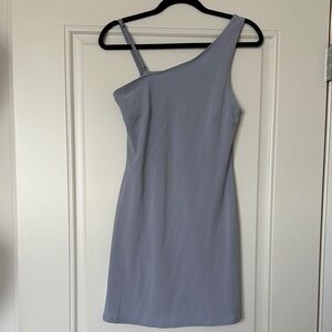 Abercrombie & Fitch One-Shoulder Lavender Bodycon Dress